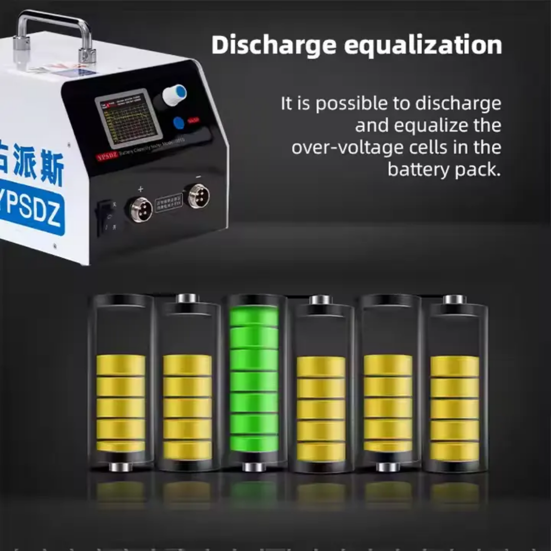 High Current 5V 50A Charge Discharge Detector YPSDZ-0550 Aging Load Analyzer Lithium Battery Capacity Tester