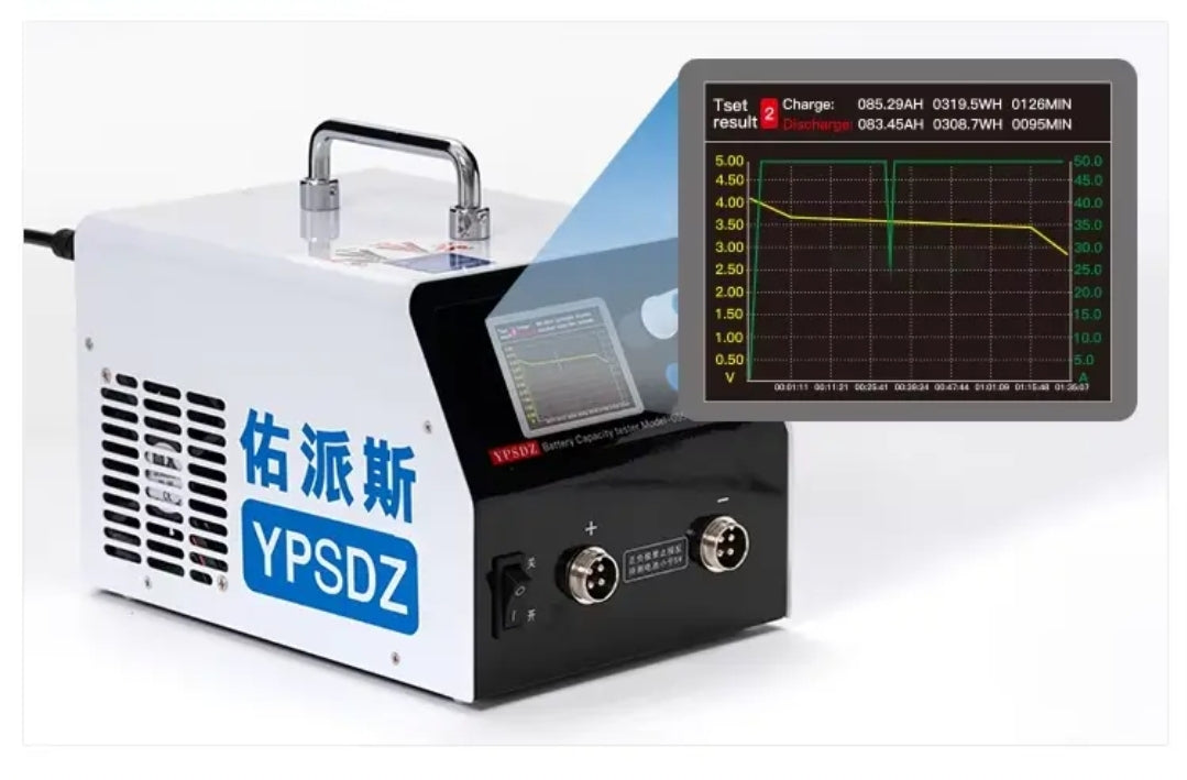 High Current 5V 50A Charge Discharge Detector YPSDZ-0550 Aging Load Analyzer Lithium Battery Capacity Tester