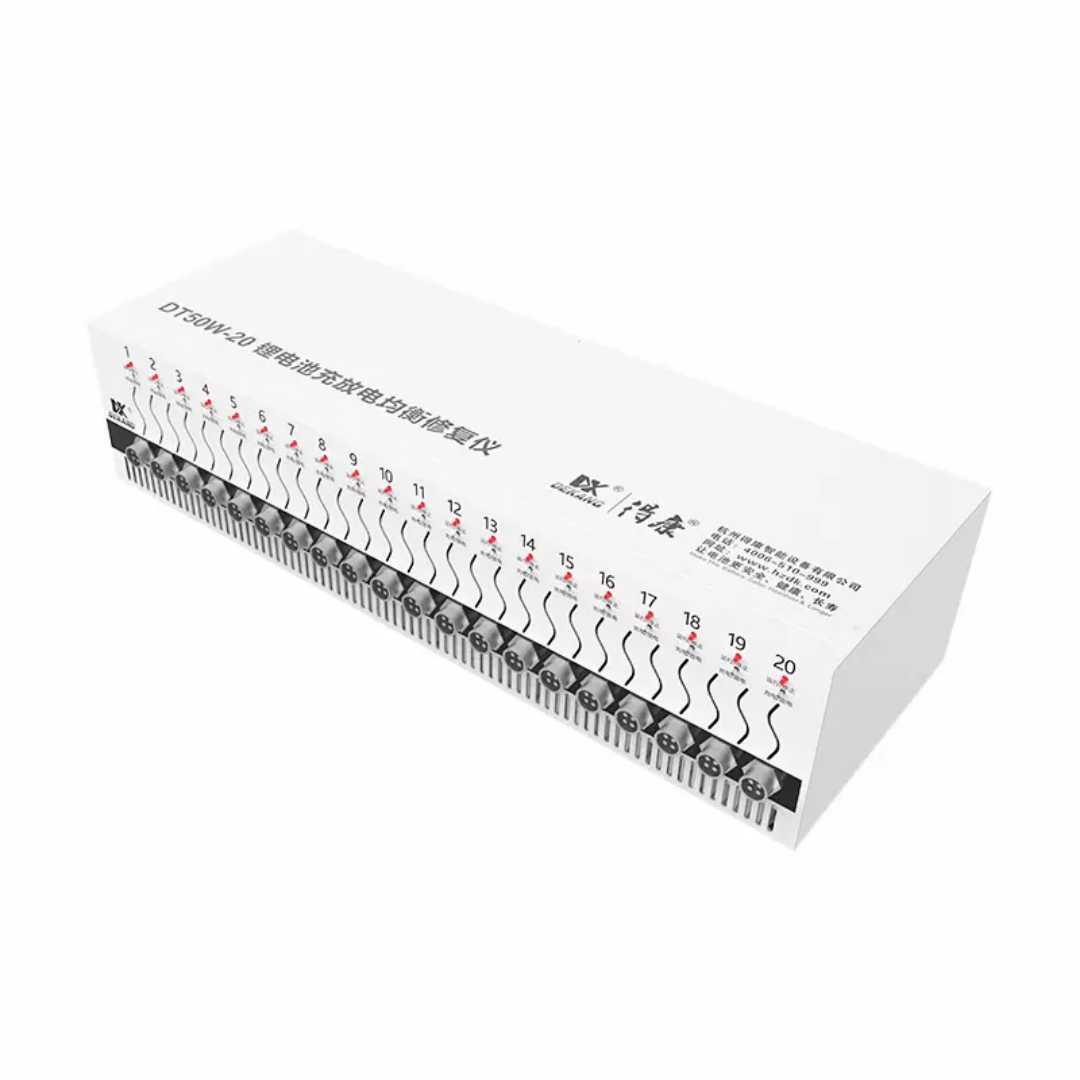DT50W 20-Channel Lithium Ion Battery Tester 5V 10A Charge & Discharge Balance Maintenance Equipment for Lithium Batteries