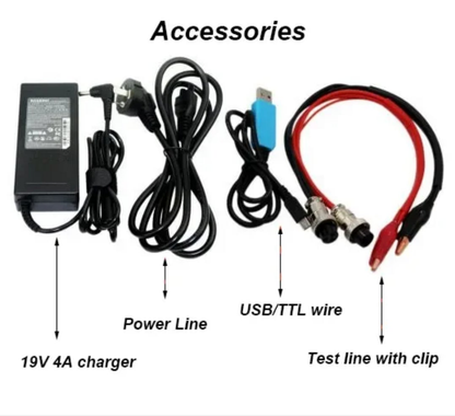 Zketech EBC-A20 5A Charger 20A Discharger 85W  Lithium Battery Capacity Analyzer Tester Diagnostic Tools