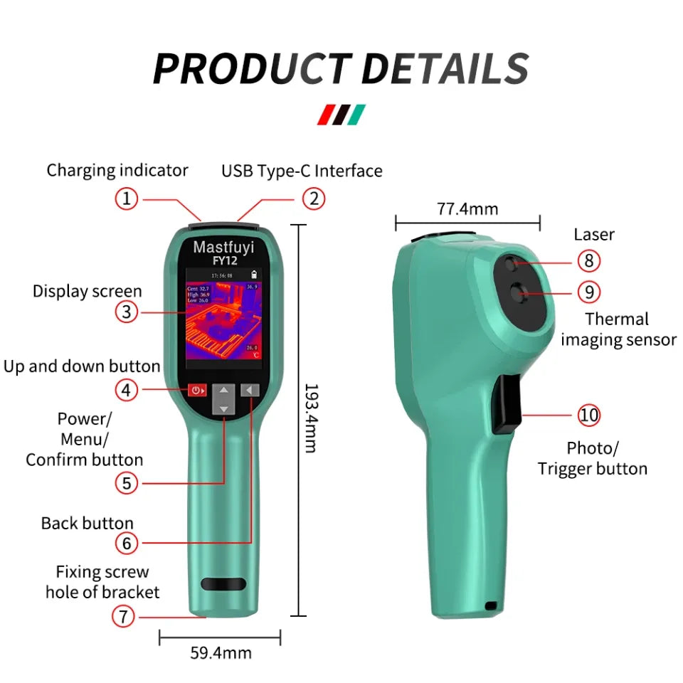 Thermal Camera Gun MastFUYI FY12