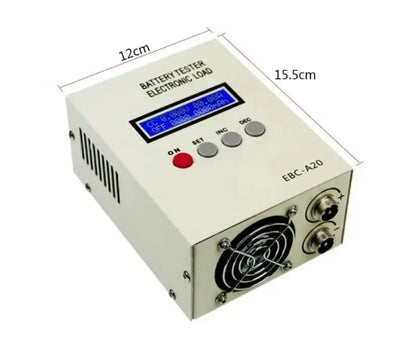 Zketech EBC-A20 5A Charger 20A Discharger 85W  Lithium Battery Capacity Analyzer Tester Diagnostic Tools