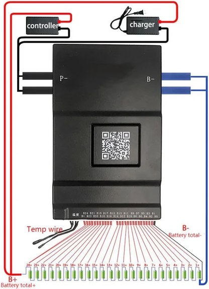 JK 8-24s 150A @1A Active BMS