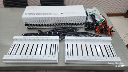 DT50W 20-Channel Lithium Ion Battery Tester 5V 10A Charge & Discharge Balance Maintenance Equipment for Lithium Batteries