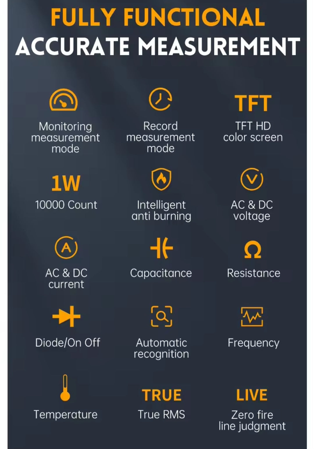 FNIRSI DMT-99 Digital Multimeter Intelligent. Original