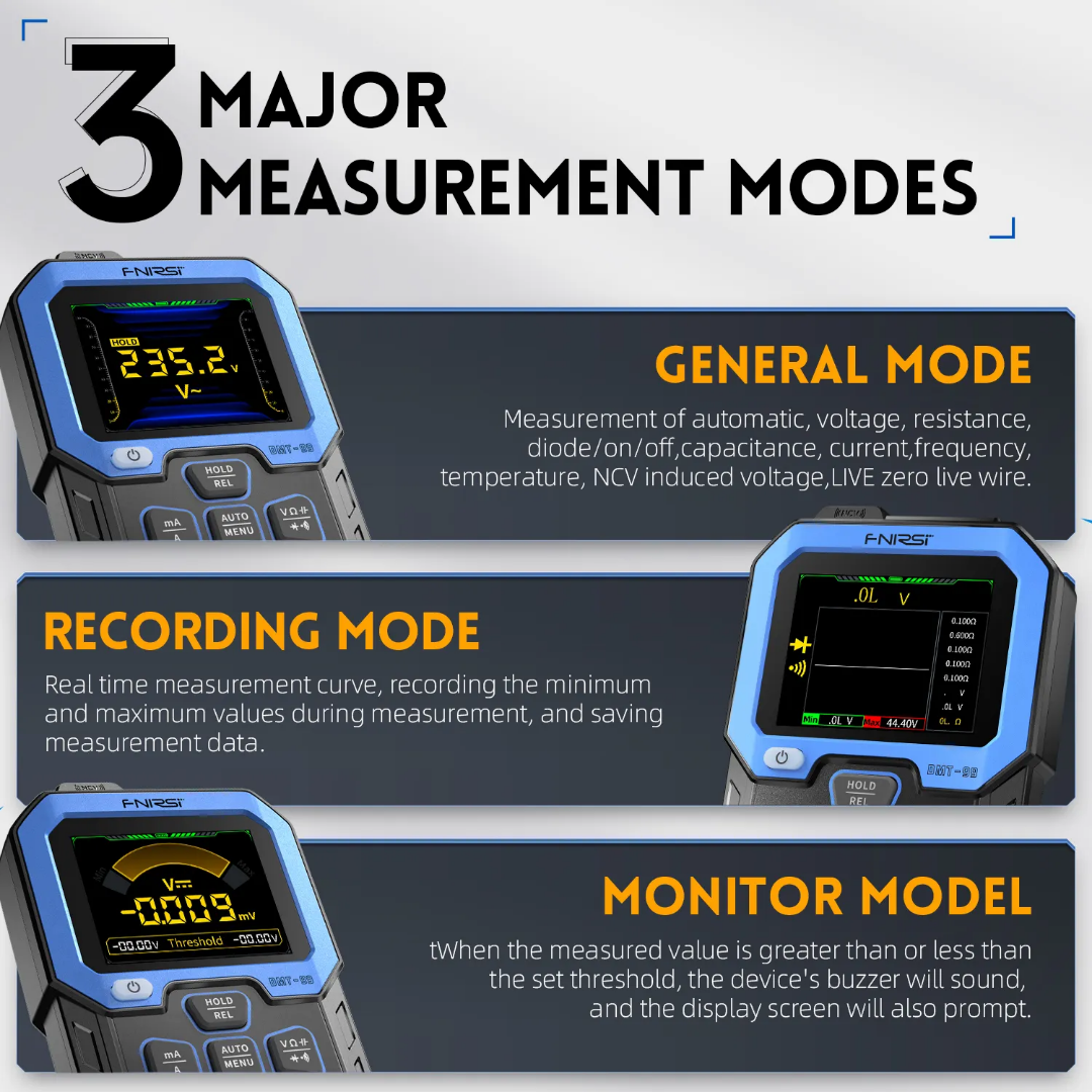 FNIRSI DMT-99 Digital Multimeter Intelligent. Original
