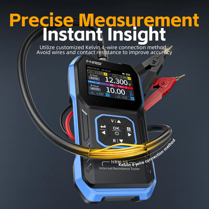 FNIRSI HRM-10 Lithium Battery Internal Resistance Tester.