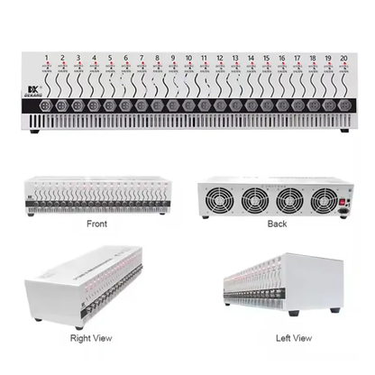 DT50W 20-Channel Lithium Ion Battery Tester 5V 10A Charge & Discharge Balance Maintenance Equipment for Lithium Batteries