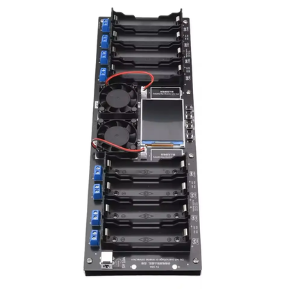 8 Channel 18650 Lithium Cell Capacity Tester. Cell Grading, Internal Resistance Tester Module Automatic Charging Discharging.