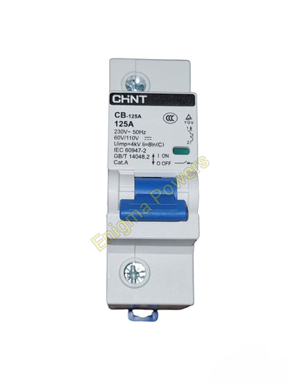 CHINT DC MCB 125A Single Pole Original. Excellent Quality